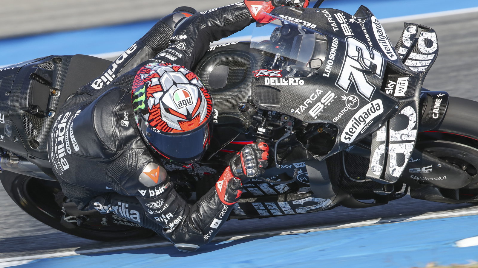 Marco Bezzecchi, 2025 MotoGP Buriram Test. Credit: Gold and Goose.